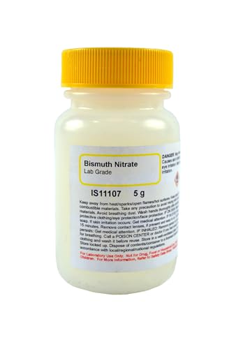 Innovating Science - Bismuth Nitrate Lab Grade 5g - Versatile Compound for Scientific, Industrial, and Research Applications