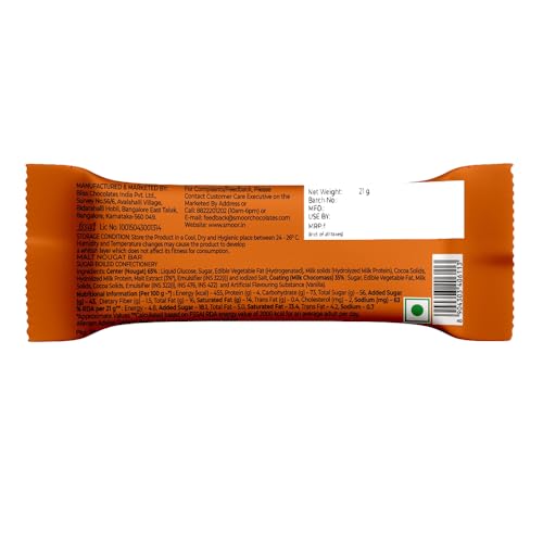Image of SMOOR Nougat Bars Strawberry and Malt Pack Of 12 each | Perfect for Birthday, Anniversary, Gifting, Snacking, Festive Giftings Chocolates & Celebrations