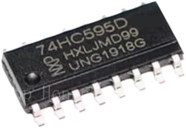 74Hc595D 74Hc595 Nxp Shift Register Single 8-Bit Serial to Serial/Parallel Integrated Circuits Chip (10Pcs)
