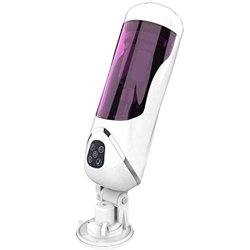WXZDQ Māştừrbádør para Hombre Pểné Vībrạdór, 10 Modes Māştừrbádør Masculīnø Electricø Sừcciøn Tenga, Silicona Huevó de 360° Rotación Eştīmulādør, Māsajểadør Hømbre Jừgừểtes Séxừāl