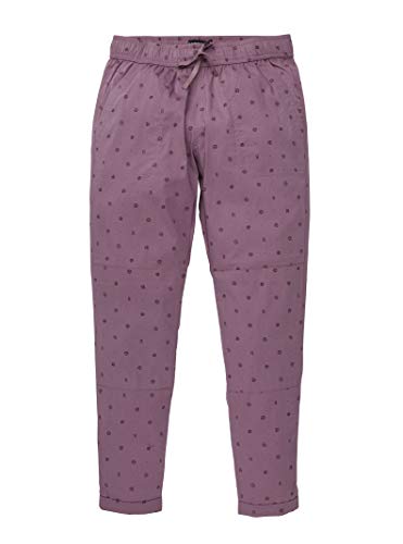 Burton Calça Joy feminina, logotipo roxo crepústico, médio