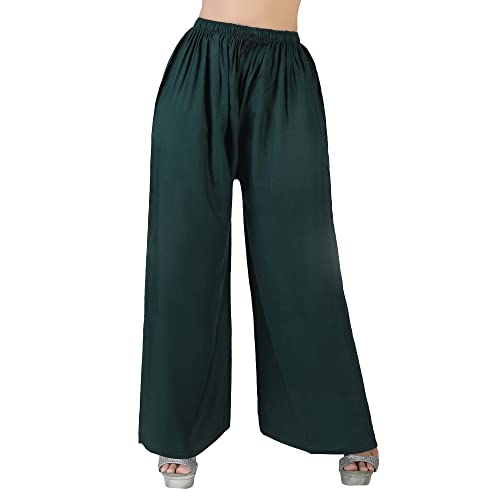 Image of Women's Relaxed Fit Rayon Palazzo