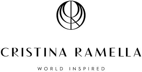 Miniatura 4 de Cristina Ramella, Brazalete New York Manhattan para mujer, 6.7 in, acero inoxidable chapado en oro de 24 quilates Joyería inspirada en el mundo,