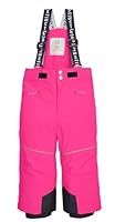 First Instinct by killtec Kinder Skihose/Funktionshose mit Trägern und Schneefang FISW 48 MNS SKI PNTS, neon pink, 110/116, 43392-000