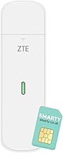 ZTE MF833, CAT4/4G USB-Dongle, entsperrt, kostengünstiges Reisen, Business-WLAN, perfekt für Streaming, Gaming, Browsing, unterstützt Multi-Band-Konfiguration, 2 Jahre Garantie und kostenlose