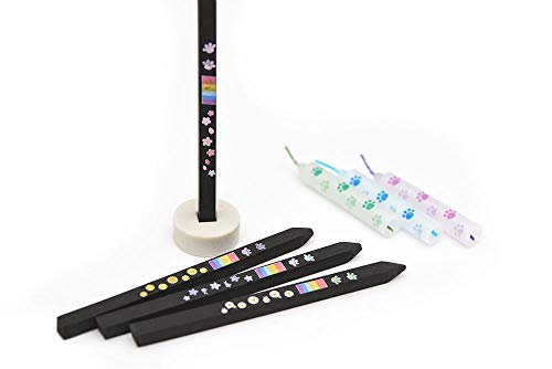 【ひるた仏具店】 (線香・ローソク) 丸叶むらた 沢山のおさんぽ にじのお香 12本 足あとろうそく12本 ペット用お線香