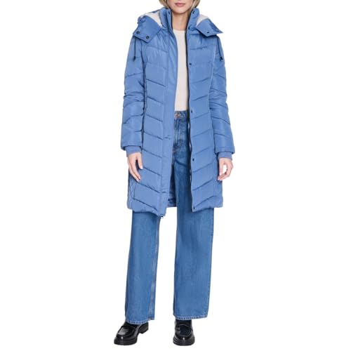 Puffer jacket femme Kenneth Cole chaude et légère contre le vent et le gel