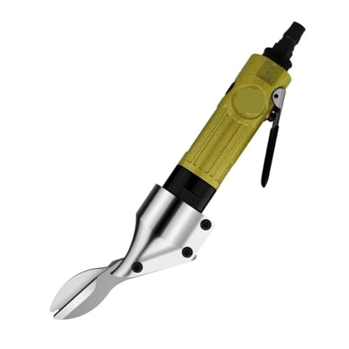 Cizalla neumática industrial de alta resistencia for láminas de hierro, aluminio, acero inoxidable, mallas de alambre y cribado.