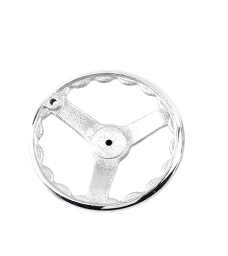 Roue à main de précision en fer noir pour tour et fraiseuse