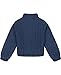 Calvin Klein Girls' Basic Jean Jacket, Stretch Denim with Button Closure, Casual Style, Indigo Padded, 8-10
