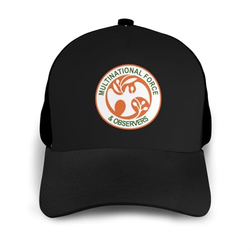 Multinational Force and Observers Unisex Classic Adjustable Curved Brim Baseball Cap, Trucker Hat3