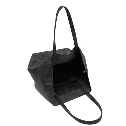 Image of Tote Bag Set for Women, Top Handle Satchel Purse Set Oversized Shoulder Handbag Large Capacity Hobo Bags Soft PU Leather