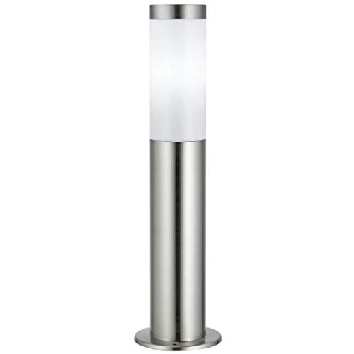 Preisvergleich Produktbild HiLight 103108 Gartenleuchte, Edelstahl, Standleuchte, Wegleuchte, Gartenlampe 45 cm