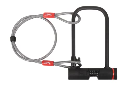 ZEFAL K-traz, Lucchetto Bici a U Unisex, Nero, U13...