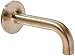 KOHLER K-14427-BV Purist Wall-Mount Non-Diverter Bath Spout, 90-Degree, Vibrant Brushed Bronze
