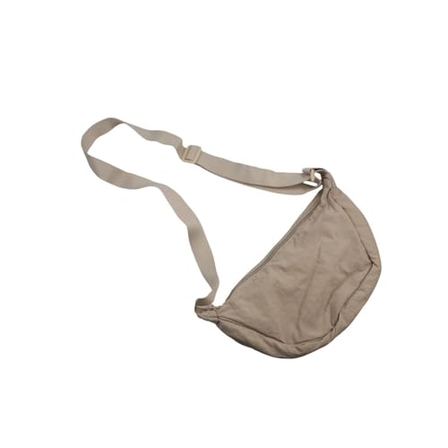 Women Crescent Pouch Shoulder Bag, Canvas Crossbody Bag Large Capacity Handbag Underarm Bag Travel Sling Bag3