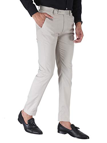 Image of SREY Formal Trouser Pant for Men Beige