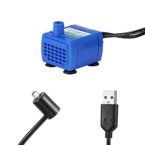 Fuente automática para agua de gatos y perros con filtro miniatura 4