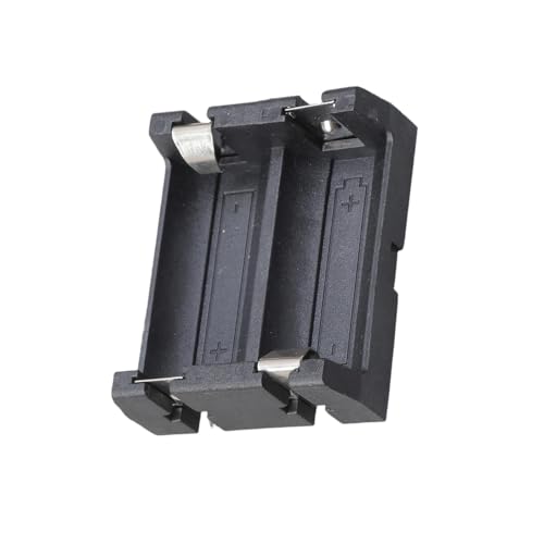 KAHDGSS CR123A 16340 Battery Storage Case LIR123A Battery Storage Box Flame Retardant Pin Type for Small Appliances