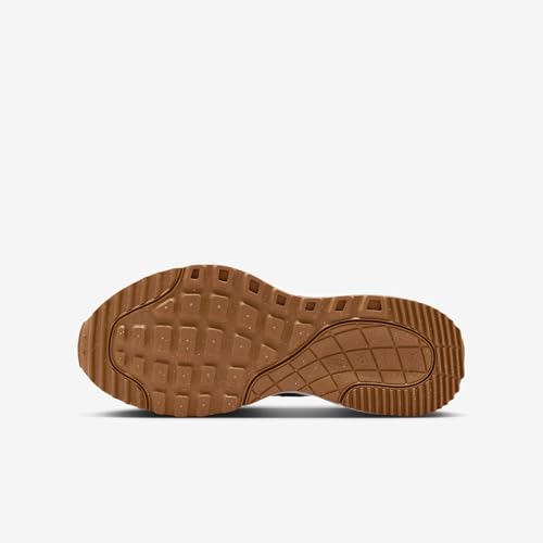 Nike Air Max SYSTM Big Kids' Shoes (DQ0284-115, White/Black/Barely Volt/Vintage Green) Size 42