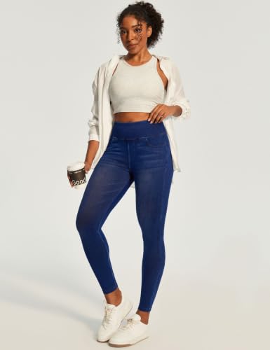 Image of Heathyoga Yoga Pants with Pockets Extra Soft Leggings with Pockets for Women Non See-Through High Waist Workout Leggings
