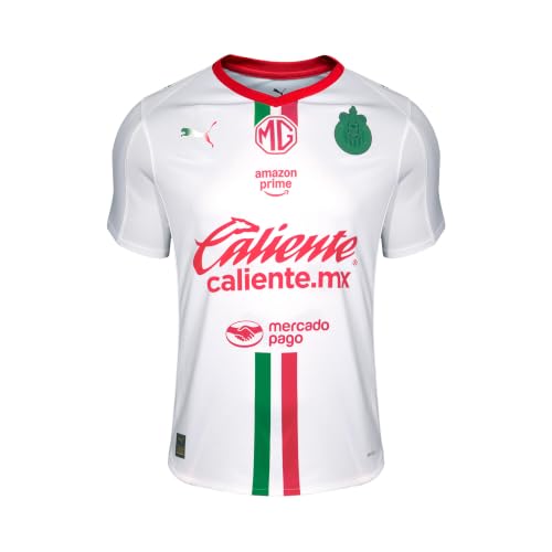 Puma Men's Chivas Replica 25-26 Jersey, White Away AH25, X-Large by PUMA - Used condition - US$66.64