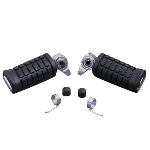 Repose-pieds avant de moto Rebel CMX250 CA250 paires cales-pieds noirs