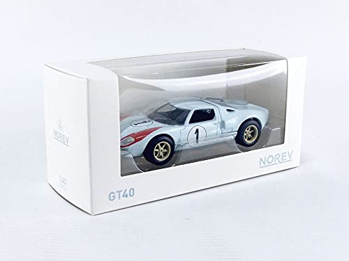 Norev 1:43 Ford GT40 1966 - #1 miniatura 5