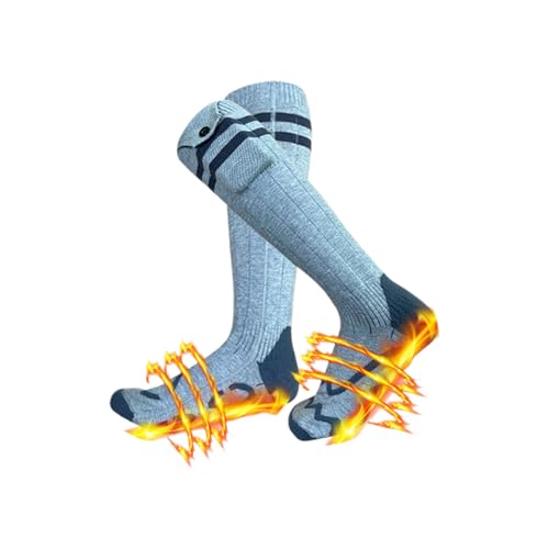 Chaussettes chauffantes hommes pour le vélo, la randonnée et le trajet quotidien