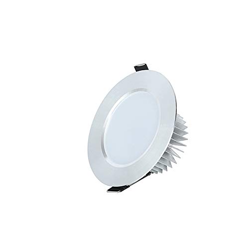 Preisvergleich Produktbild Mogicry 12 Watt Moderne Kommerziellen Embedded Downlight Einfache Aluminium Deckeneinbauleuchte Haushaltskorridor Treppe Business Show Deckenverkleidung Licht (3200 Karat / 6000 Karat 109-125 MM)