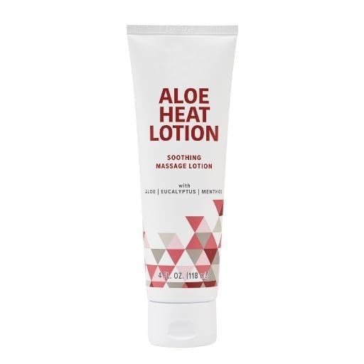 Aloe Heat Soothing Massage Lotion with Eucalyptus and Menthol, 118 ml