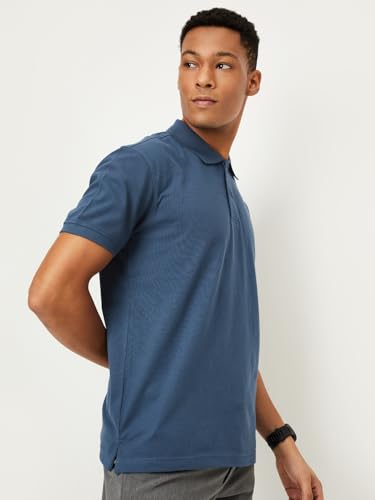 Image of Max Men Solid Polo T-Shirt