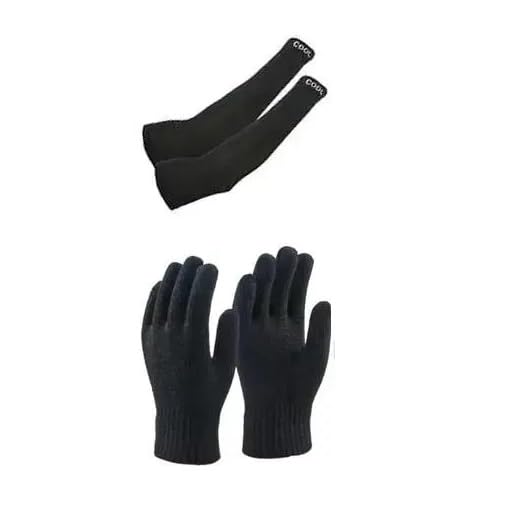 buy for happiness winter warm set – black cap, gloves, sleeves, and socks | cozy, stylish, and comfortable cold weather essentials for men and women