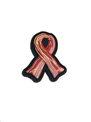 Empire Tactical USA The Bacon Awareness Ribbon 3D PVC Morale Patch