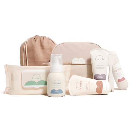 Image of Buddle Diaper Rash, 6-Piece Kit, 40% Zinc Oxide Ointment, Diaper Cream, Foam Cleanser, Wipes, Paddle Pal Silicone Spatula & Bag