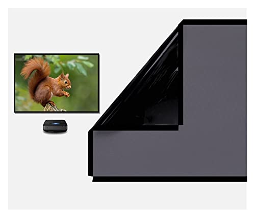 Pantalla de proyector para exteriores, Pantalla de proyector for el hogar de 100 pulgadas -150 pulgadas 16: 9 T Prism UST ALR Tela de pantalla sin marco(110 inch)