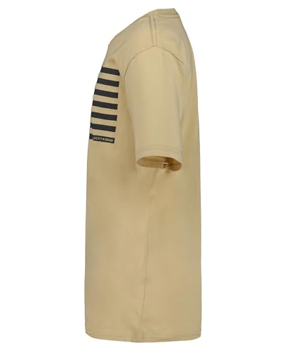Image of Lucky Brand Boys' Short Sleeve Graphic Crew Neck T-Shirt, Soft, Comfortable, Relaxed Fit