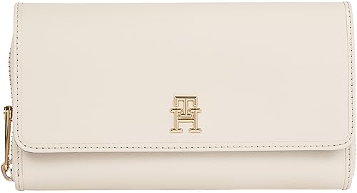 Tommy Hilfiger TH CITY SUMMER L FLP WALLET, Damen Geldbörsen, Sugarcane,