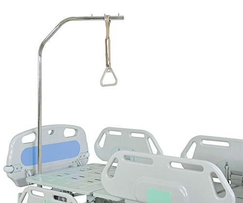 HopeFULL Trapeze, Stainless Steel Lifting Pole with Trap and Triangle Plastic Handle Beds