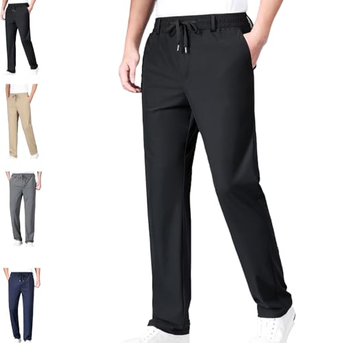 Linochic Meshirons - Ice Silk Mesh Panel Casual Pants, Quick Drying with Ventilation, Zenabloom Cooling Pants Men2