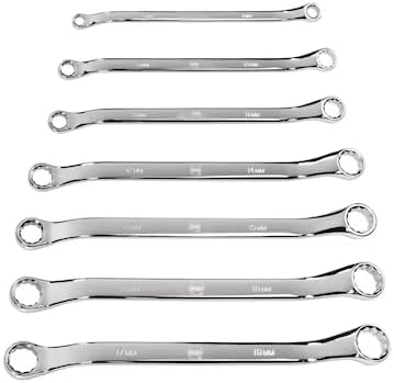 45-Degree Offset Box End Wrench Set, 7-Piece 6-19 mm, Mfr: WBE24007-A