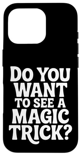 Do You Want To See A Magic Trick �}�W�V�����E�C�����[�W���j�X�g |- �X�}�z�P�[�X iPhone 16 Pro �p