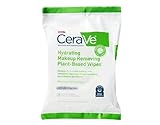 CeraVe Face & Eye Makeup Remover Wipes | 25 Count | Gently Removes Dirt, Oil, & Waterproof Makeup | Fragrance Free & Non-Irritating
