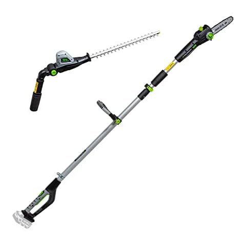 Murray IQ18PSH 18V Li-Ion Cordless 20cm Pole Saw & 41cm Hedge Trimmer 2-in-1, Powered by Briggs & Stratton Cover
