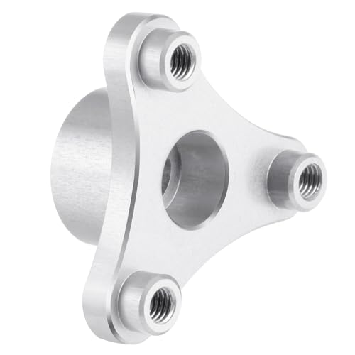 JGGZONE Metal Aluminum Alloy 7075 RC Slipper Clutch Eliminator Compatible with Traxxas 1/10 Stampede/Slash 4x4 VXL RC Car Upgrade Parts (Silver)