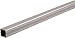 Small Parts Unpolished (Mill) 1008-1010 Steel Square Tube, 0.5