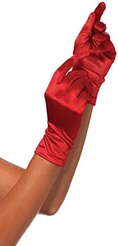 Leg Avenue Women's Satin Wrist Length Gloves image 4