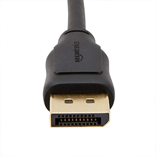 Image of AmazonBasics DisplayPort to DisplayPort Cable - 3 Feet - (Not HDMI Cable) Black