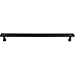 Top Knobs - TK858BLK - Kingsbridge Appliance Pull 12 in. (c-c) - Flat Black - Devon Collection