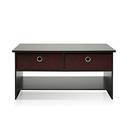 FURINNO Coffee Table, Espresso